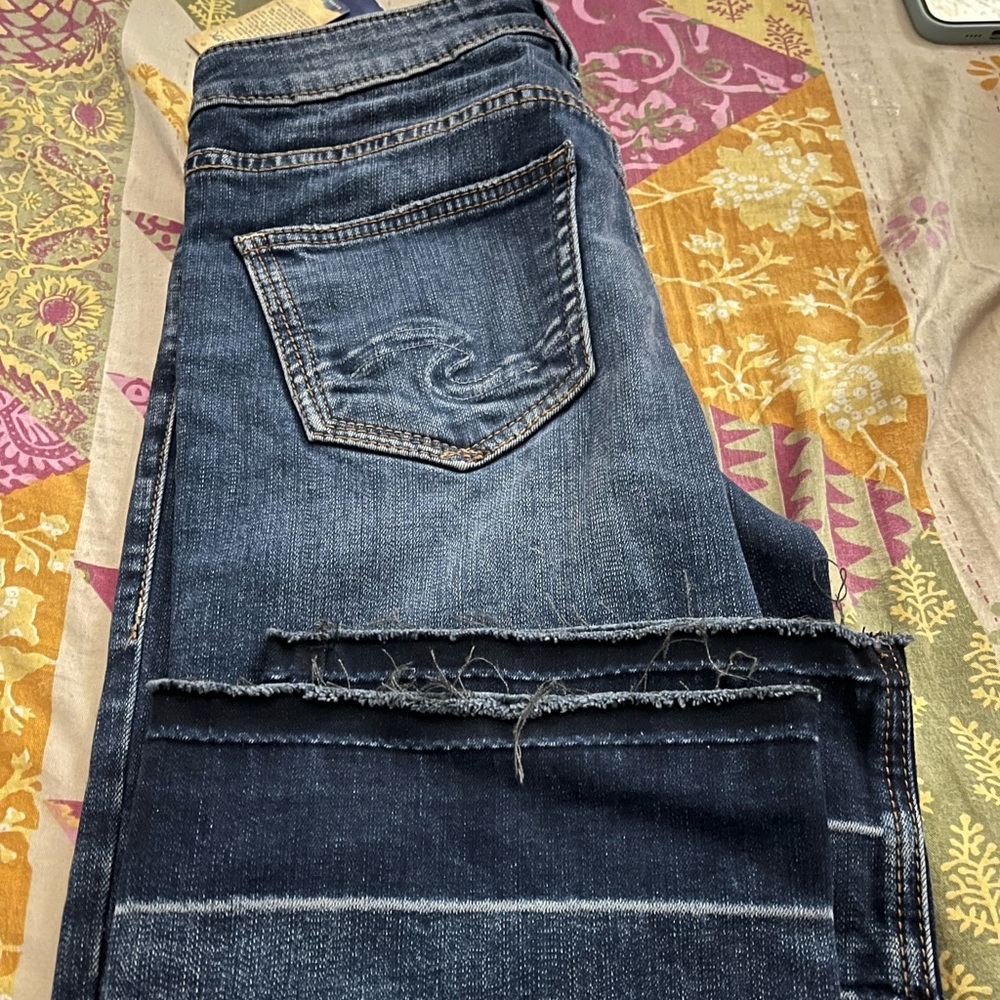 Silver jeans co size 26 wide leg jeans
